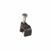 Volteck Round Cable Clips 5mm - Pack of 20 Pieces Black
